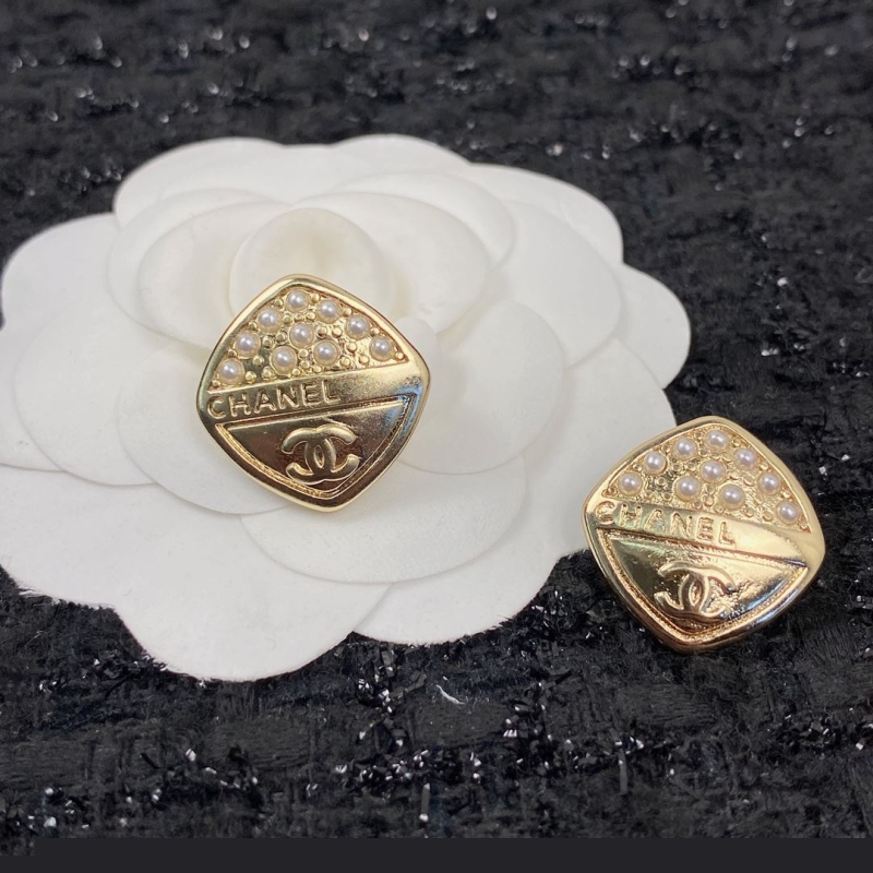 Ch*el earrings